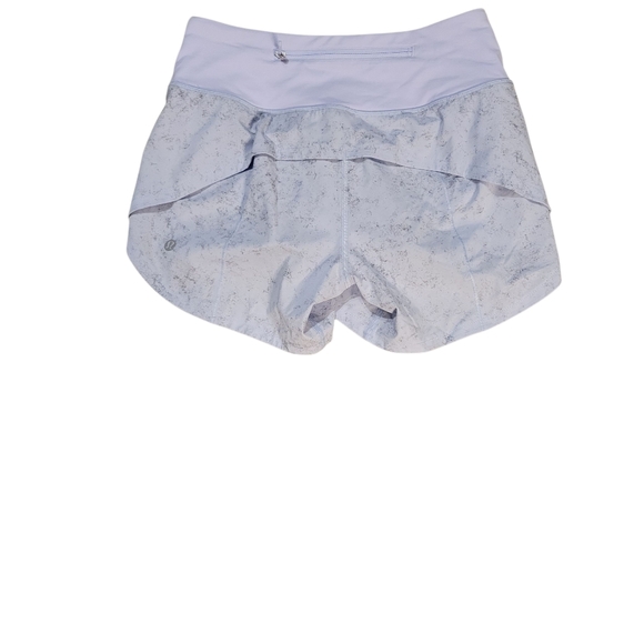 Lululemon Blue Speed Up Shorts - Picture 4 of 6